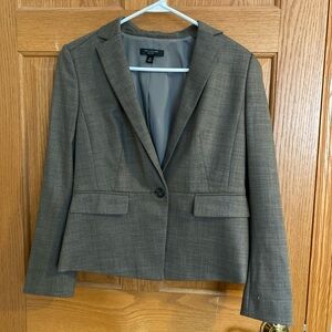 Ann Taylor Gray Blazer